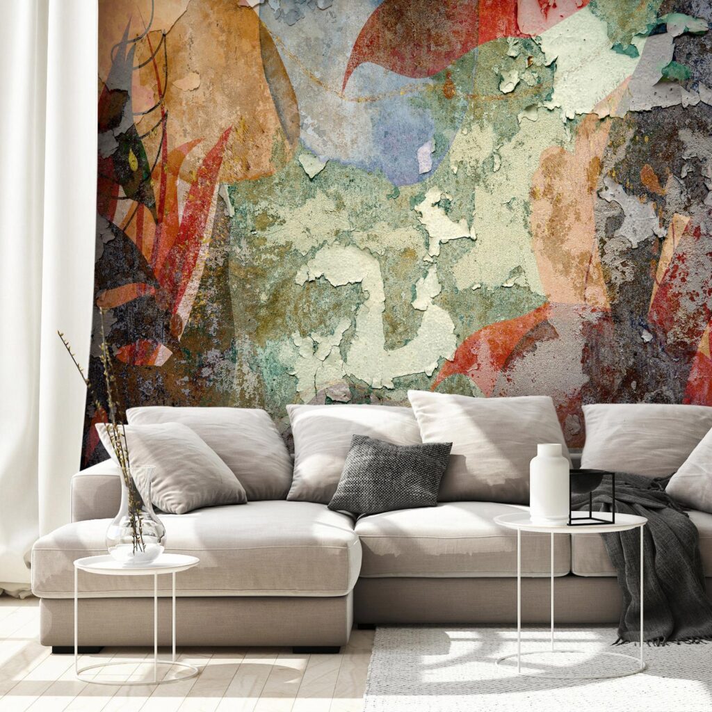 Fotobehang - Colourful Wall - Afbeelding 2