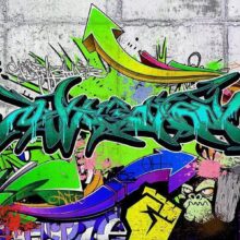 Fotobehang - Colours of a City