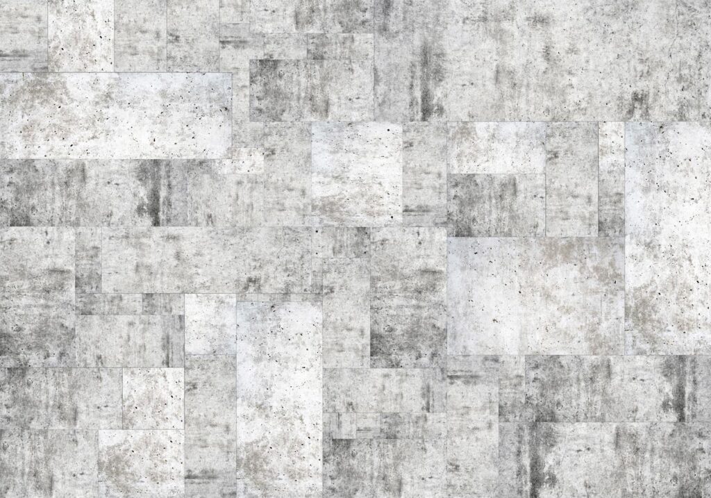 Fotobehang - Concrete: Grey City