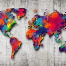Fotobehang - Concrete World