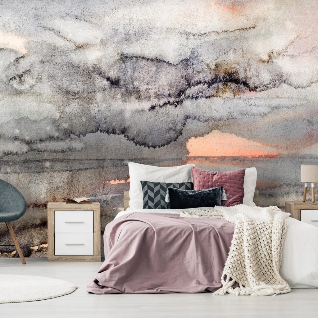 Fotobehang - Connected Clouds - Afbeelding 2