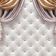 Fotobehang - Curtain of Luxury