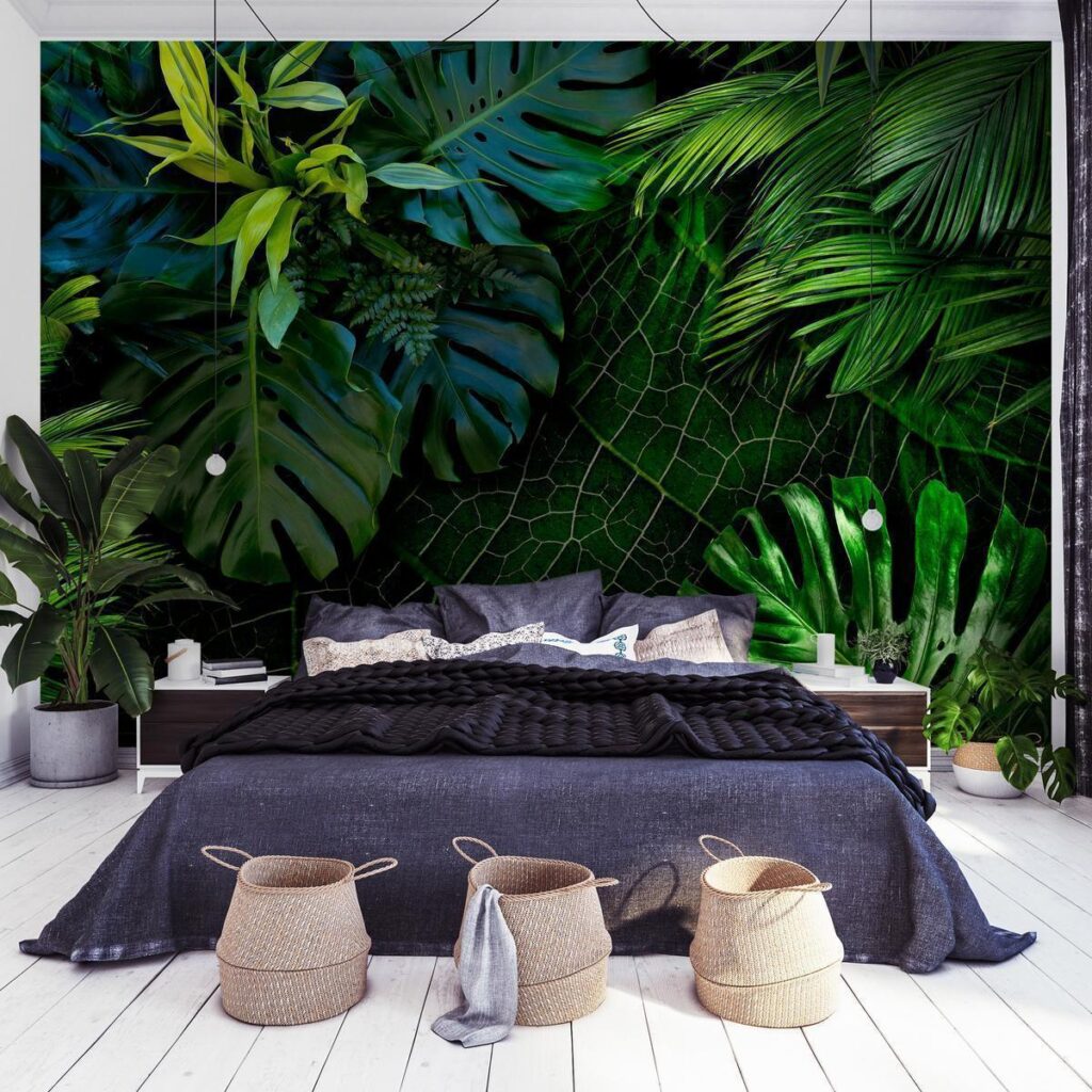 Fotobehang - Dark Jungle - Afbeelding 2