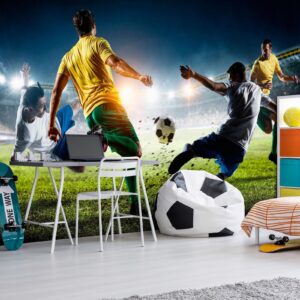 Fotobehang - Decisive Tackle