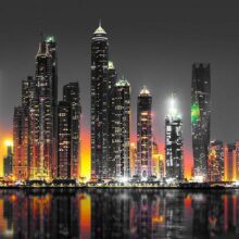 Fotobehang - Desert City (Dubai)
