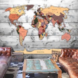 Fotobehang - Direction: World