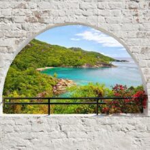 Fotobehang - Emerald Island