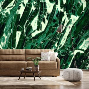 Fotobehang - Emerald Marble