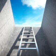 Fotobehang - Escape to the Sky