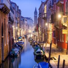 Fotobehang - Evening in Venice