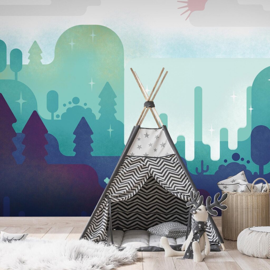 Fotobehang - Fairy-Tale Landscape - Afbeelding 2