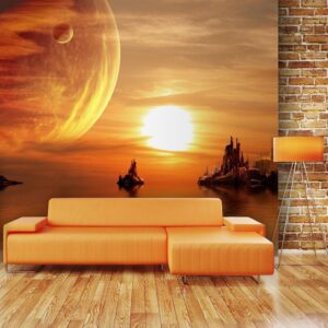 Fotobehang - Fantasy sunset