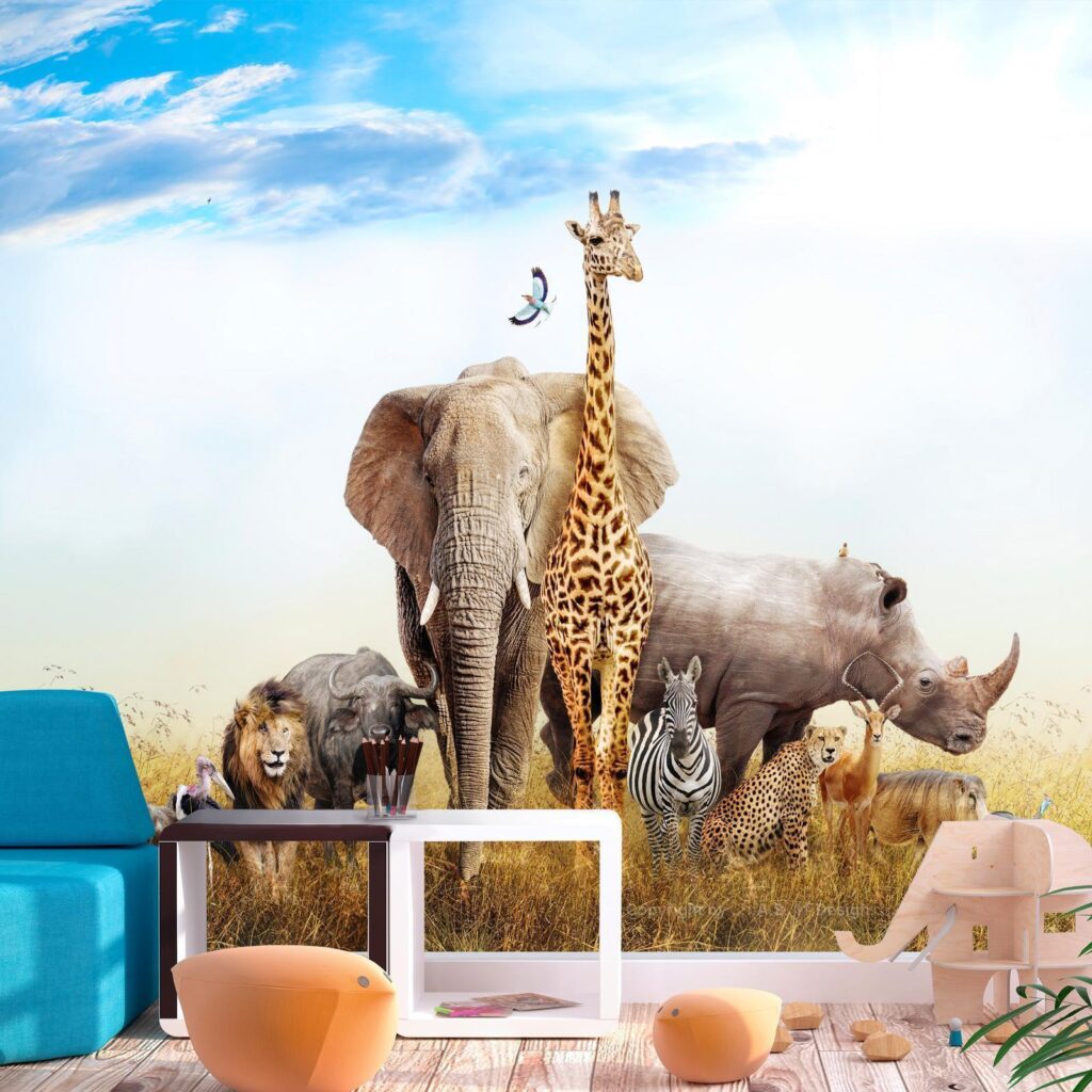 Fotobehang - Fauna of Africa - Afbeelding 2