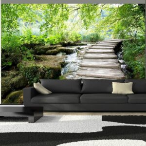 Fotobehang - Forest path