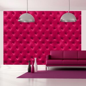 Fotobehang - Fuchsia rhombuses