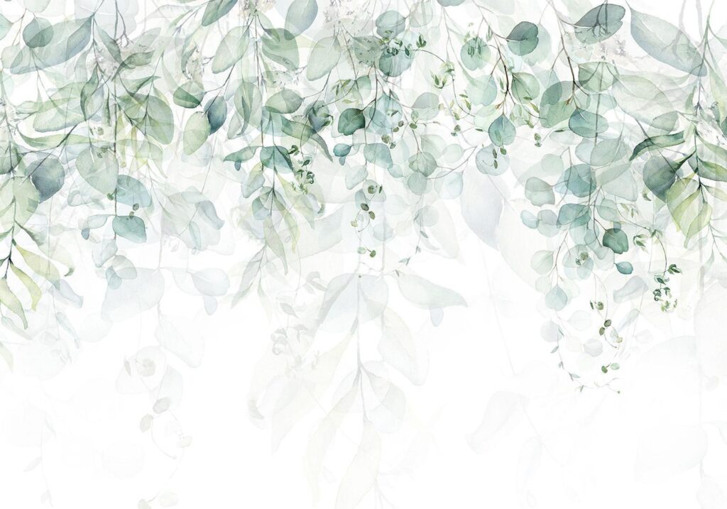 Fotobehang - Gentle Touch of Nature - First Variant