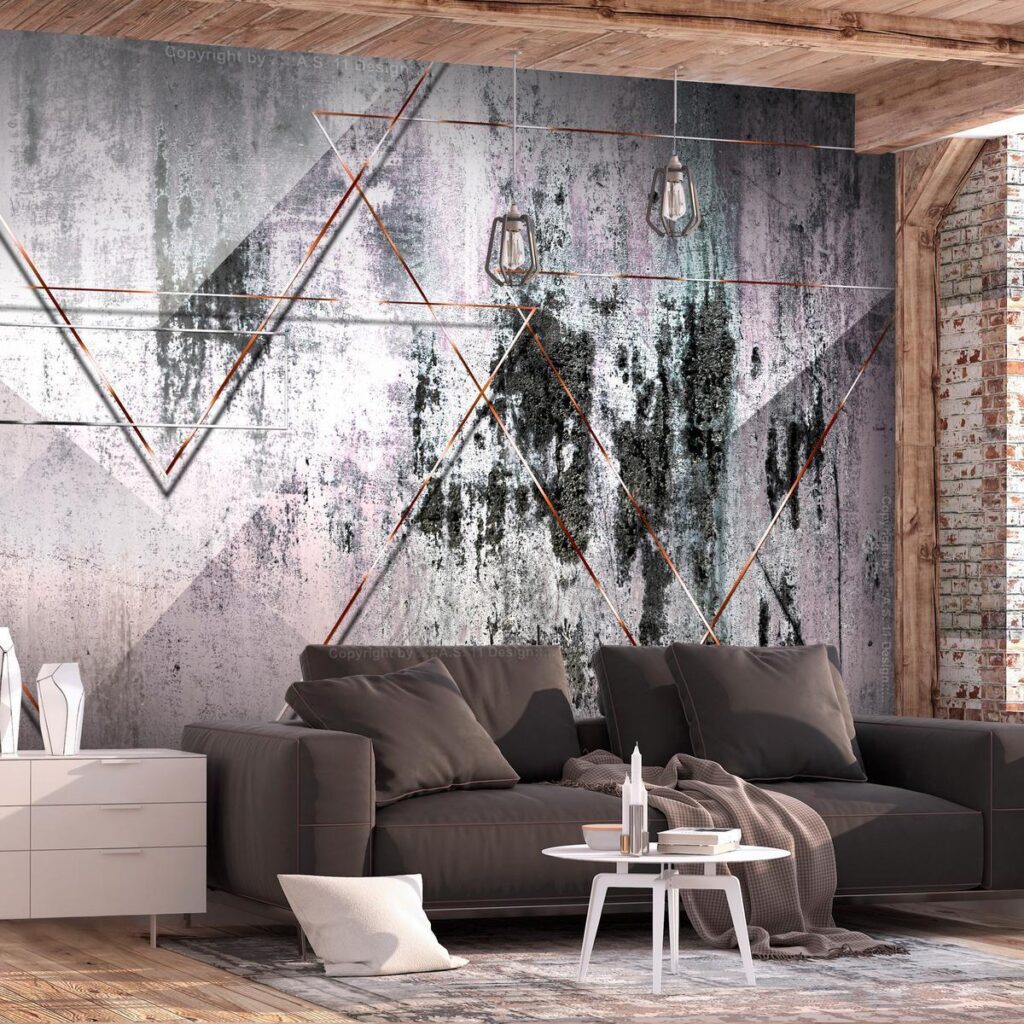 Fotobehang - Geometric Wall - Afbeelding 2