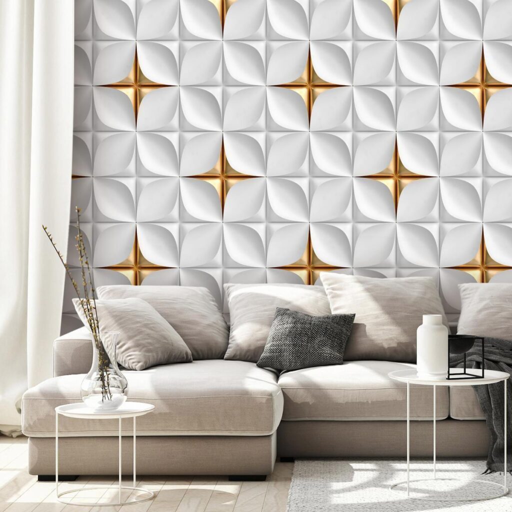 Fotobehang - Golden Accent - Afbeelding 2