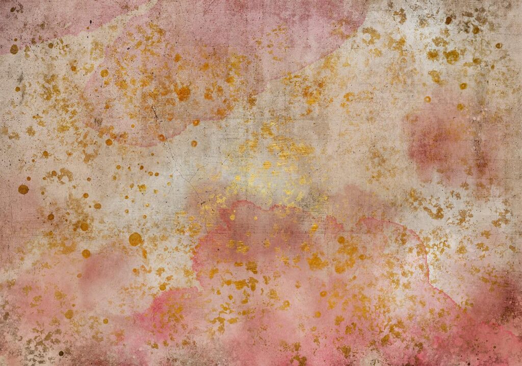 Fotobehang - Golden Bubbles - Afbeelding 2