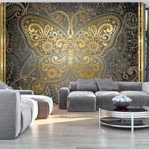 Fotobehang - Golden Butterfly