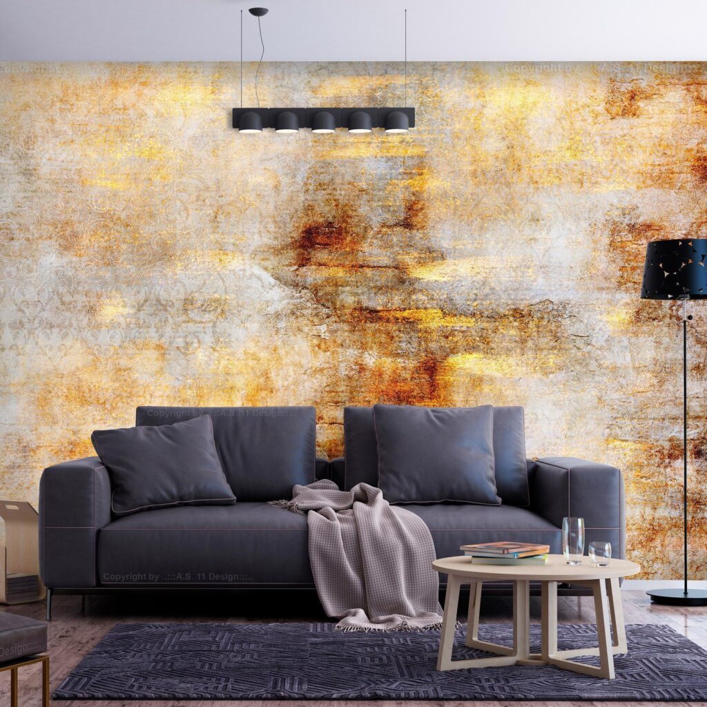 Fotobehang - Golden Expression - Afbeelding 2