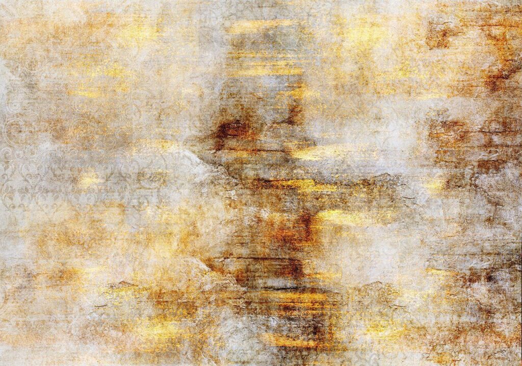 Fotobehang - Golden Expression