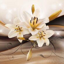 Fotobehang - Golden Lily