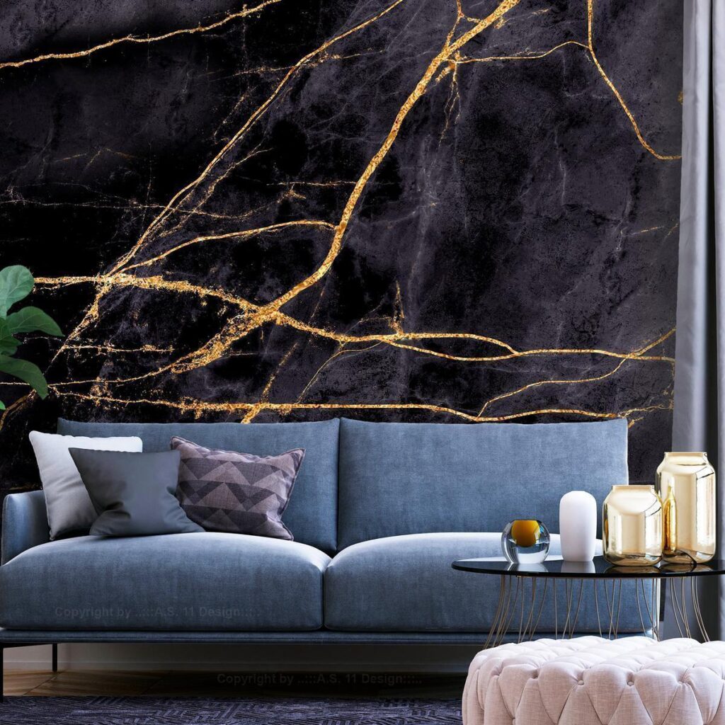 Fotobehang - Golden Paths - Afbeelding 2