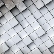 Fotobehang - Gray background 3D