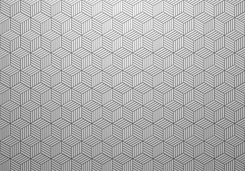 Fotobehang - Hexagons in Detail