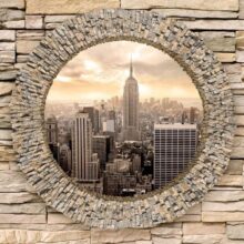 Fotobehang - Hidden City