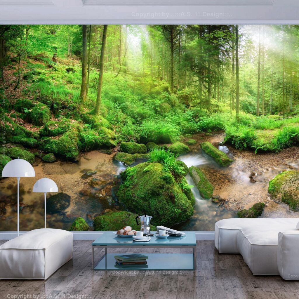 Fotobehang - Humid Forest - Afbeelding 2