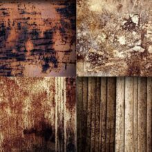 Fotobehang - Illuminated texture