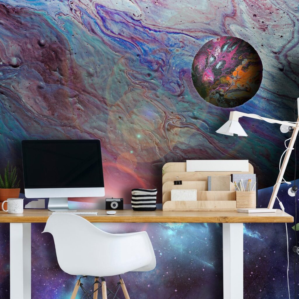 Fotobehang - In Orbit - Afbeelding 2