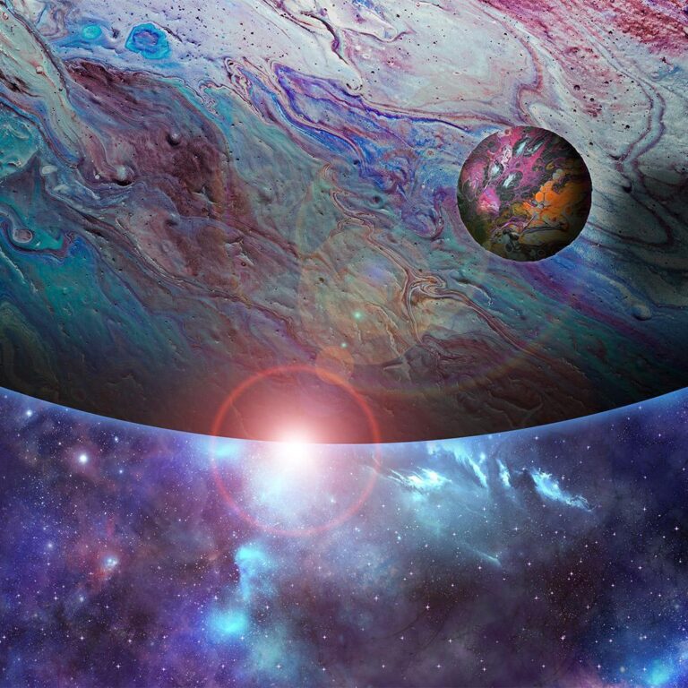 Fotobehang - In Orbit