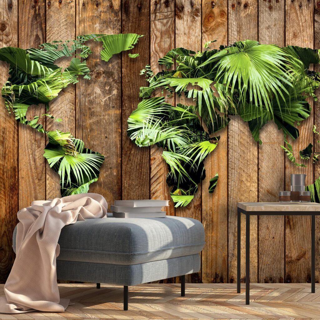 Fotobehang - Jungle of the World