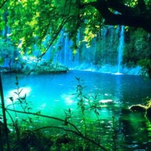 Fotobehang - Kursunlu Waterfalls (Antalya, Turkey)