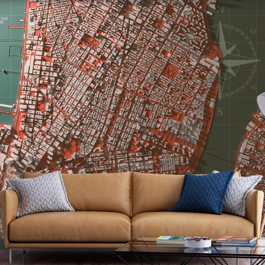 Fotobehang - Let's Meet In Manhattan