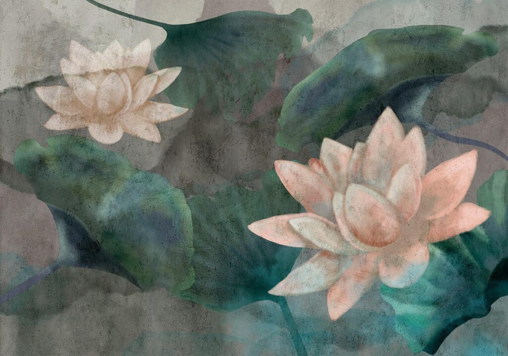 Fotobehang - Lilac Pond