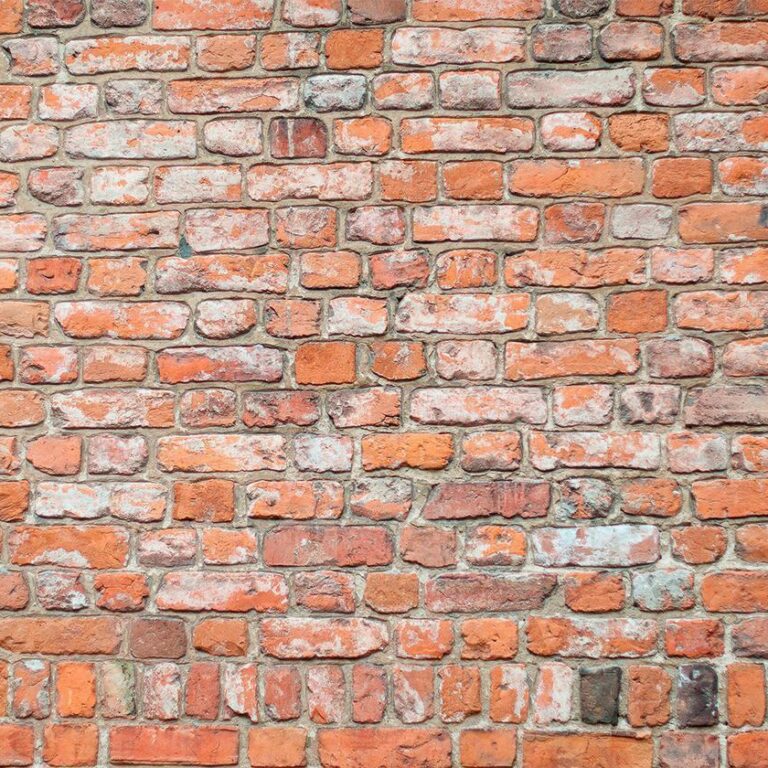 Fotobehang - Loft Wall - Pattern Imitating an Old Red Brick