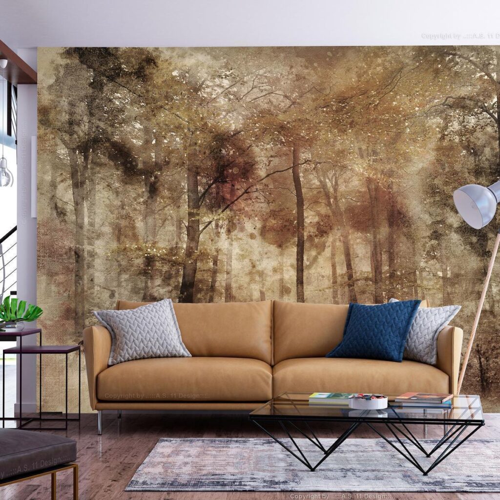 Fotobehang - Lost in the woods