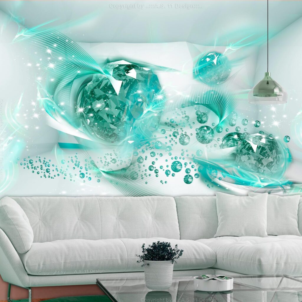 Fotobehang - Lovely Autumn (Green) - Afbeelding 2