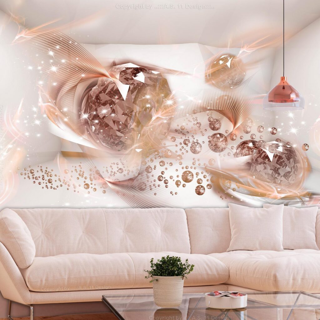 Fotobehang - Lovely Autumn (Pink) - Afbeelding 2
