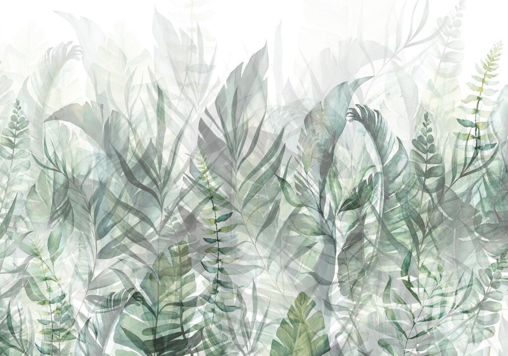 Fotobehang - Magic Grove (Green)