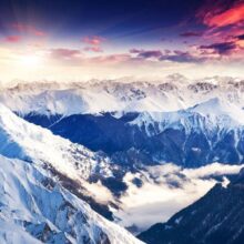 Fotobehang - Magnificent Alps