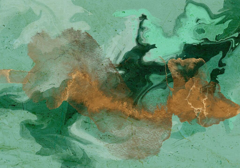 Fotobehang - Malachite Play - Afbeelding 2