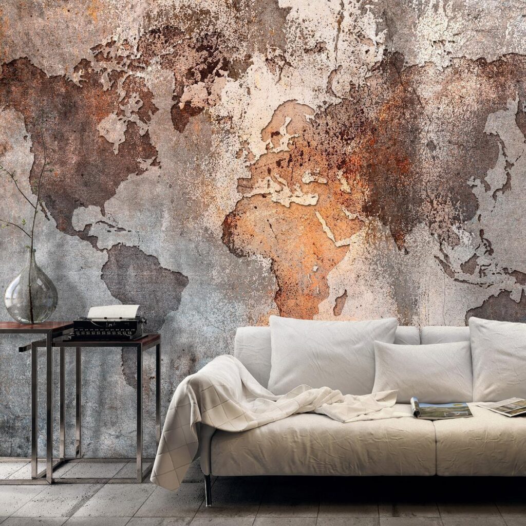 Fotobehang - Map Colors - Afbeelding 2