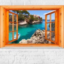 Fotobehang - Mediterranean Landscape