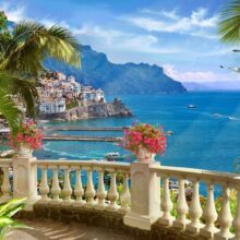 Fotobehang - Mediterranean Paradise