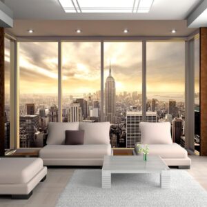Fotobehang - Morning and skyscrapers